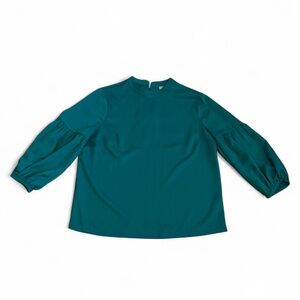 Oliver Bonas - Elegant Teal Women's Blouse